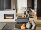 Thumbnail 11 of 34 - seating lounge with fireplace at The Merc, Waltham