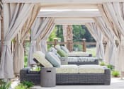 Thumbnail 35 of 37 - Poolside cabana and lounge area at Wharf 7 Apartments, South Carolina