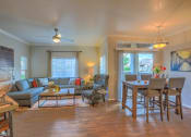 Thumbnail 5 of 29 - Dining and living room at Arterra, Albuquerque, New Mexico, 87113