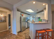 Thumbnail 2 of 29 - Kitchen view from living room at Arterra, Albuquerque, NM