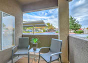 Thumbnail 12 of 29 - Private balconies and patios at Arterra, Albuquerque, New Mexico, 87113