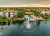Thumbnail 2 of 39 - Aerial view at Yacht Club, Bradenton, Florida