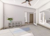 Thumbnail 15 of 22 - Yoga room  at Altitude at Vizcaya, Santa Fe, 87505