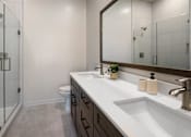 Thumbnail 16 of 56 - Bathroom with mirror at Aerie Blue Sage, Nebraska, 68022
