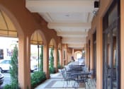 Thumbnail 1 of 11 - Shot of Portofino Plaza's broad, covered walkways
