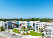 Thumbnail 17 of 27 - Aerial Apartment Building View at Icon One, Daytona Beach