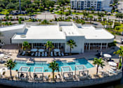 Thumbnail 19 of 27 - Aerial Pool View at Icon One, Daytona Beach, FL