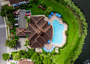 Thumbnail 29 of 31 - Top view of pool at The Falls of Portofino , Naples, FL