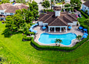 Thumbnail 18 of 31 - Aerial view of property at The Falls of Portofino , Naples, FL