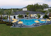 Thumbnail 1 of 19 - Clubhouse & Swimming Pool  at The Grove at Portofino Vineyards, Fort Myers, Florida