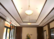 Thumbnail 11 of 11 - View of elegant coffered ceilings within Portofino Plaza lobby entry