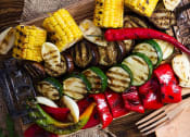 Thumbnail 23 of 29 - Vegetable Skewers Grilled to Perfection