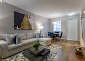 Thumbnail 16 of 24 - Living room with couch at Portofino Cove, Fort Myers