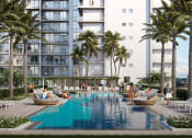 Thumbnail 2 of 12 - Pool & Amenity Deck at Quantum Apartments