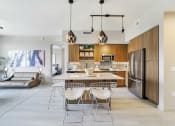 Thumbnail 16 of 23 - Kitchen Unit at Quantum Apartments, Fort Lauderdale, FL