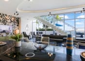 Thumbnail 4 of 23 - A view from The Kitchen at The Club at Quantum Apartments