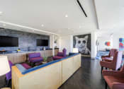 Thumbnail 7 of 23 - Quirky and fun art and interior design inside The Club at Quantum Apartments