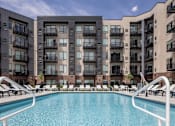 Thumbnail 25 of 35 - sparkling pool of apartment complex in centennial co