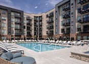 Thumbnail 1 of 35 - exterior shot of Lyra apartments