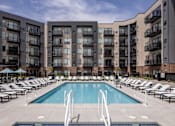 Thumbnail 24 of 35 - large pool of centennial apartment complex