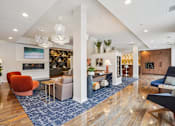 Thumbnail 32 of 42 - Lounge area at Arcata Apartments, Golden Valley, MN, 55416