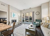 Thumbnail 7 of 39 - Furnished Living Room at 71 France, Edina, 55435