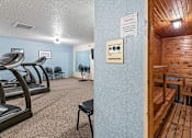Thumbnail 14 of 24 - the gym and relaxation room at our apartments