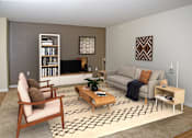 Thumbnail 3 of 24 - Living Room with Rug and Furniture