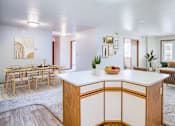 Thumbnail 2 of 18 - the preserve at ballantyne commons apartment living room and kitchen