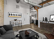 Thumbnail 4 of 16 - big clubhouse with work from home space in minneapolis apartments