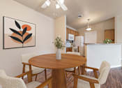 Thumbnail 3 of 24 - our apartments at the district feature a dining room and kitchen