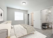 Thumbnail 15 of 33 - Spacious bedroom with a large window and plenty of space in the walk in closet.