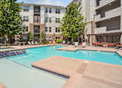 Thumbnail 17 of 40 - the residences at city center apartments swimming pool and spa