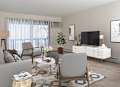Thumbnail 4 of 24 - PlymouthPointeApartmentsPlymouthMNOpenConceptLivingAreas