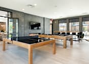 Thumbnail 16 of 40 - Clubhouse Game Room with ping pong, pool and fireplace views