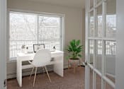 Thumbnail 5 of 28 - Bright bonus space perfect for working at home with a view out the window.