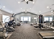 Thumbnail 14 of 18 - Fitness Center with Cardio and Strength Equipment