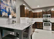 Thumbnail 11 of 18 - Catering Kitchen and Marble Table