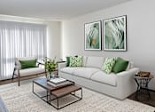Thumbnail 9 of 24 - WoodhavenApartmentsMinneapolisMNSpaciousLivingRoomFloorplans