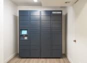 Thumbnail 30 of 108 - a row of lockers in a room with a door open