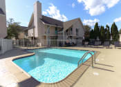 Thumbnail 1 of 108 - a pool with a house in the background