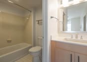 Thumbnail 83 of 108 - a bathroom with a toilet and a tub and a sink