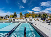 Thumbnail 96 of 136 - the pool at the residence on lamar apartment homes at The Flats at Riverwoods, Provo, UT