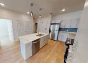 Thumbnail 63 of 126 - interior kitchen at SevenO2 Main Apartments, Salt Lake City