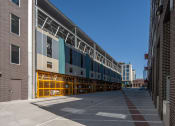 Thumbnail 98 of 131 - a large building with a street in front of it at Paperbox Lofts, Salt Lake City, UT, 84101