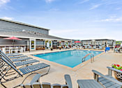 Thumbnail 30 of 74 - take a dip in our resort style pool at Red Rock Apartments, Rapid City, SD, 57702