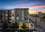 Thumbnail 107 of 126 - dawn building exterior signage at SevenO2 Main Apartments, Salt Lake City, UT