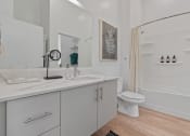 Thumbnail 105 of 126 - Bathroom With Bathtub at SevenO2 Main Apartments, Utah, 84101