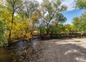Thumbnail 48 of 50 - a river running through a park with treesat The View on 20th, Ogden, Utah