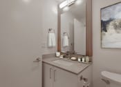 Thumbnail 20 of 22 - Bathroom mirror
